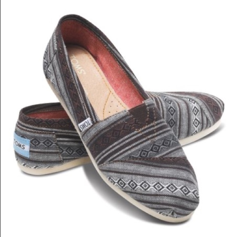 TOMS CLASSIC BLACK NEPAL WEAVE